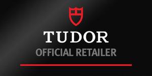 the hour glass tudor official retailer plaque