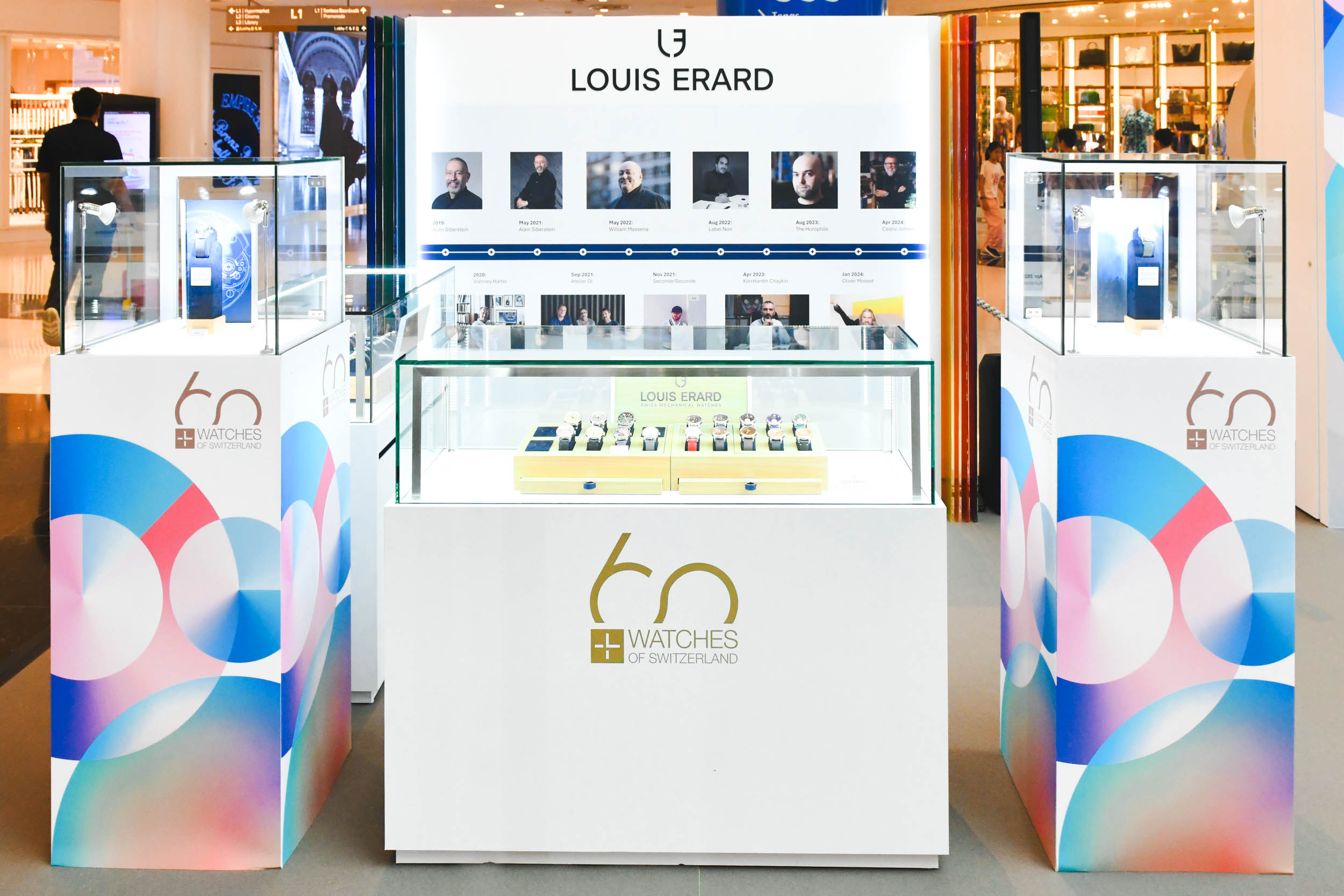 Louis Erard at Watches of Switzerland 60 Revolutions Pop-Up 